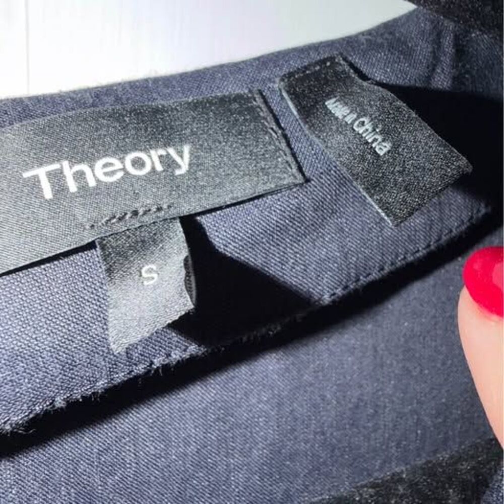 Theory Slit Front Shift R_Caliver Dress - Picture 2 of 4
